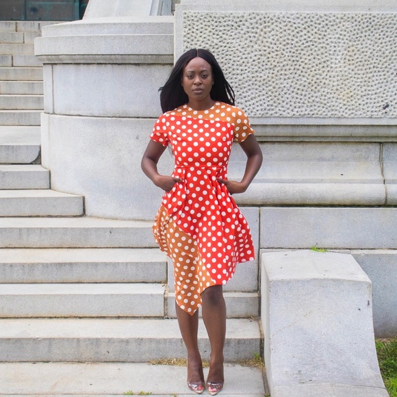 Polka dot dress - Picture 2 of 4